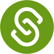 Green school links logo with a white 's' in the middle.