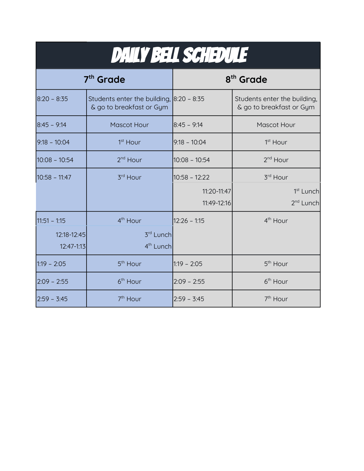 bell-schedule-westridge-middle-school