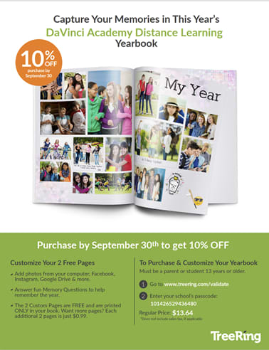 Yearbooks - DaVinci Academy Flex Site