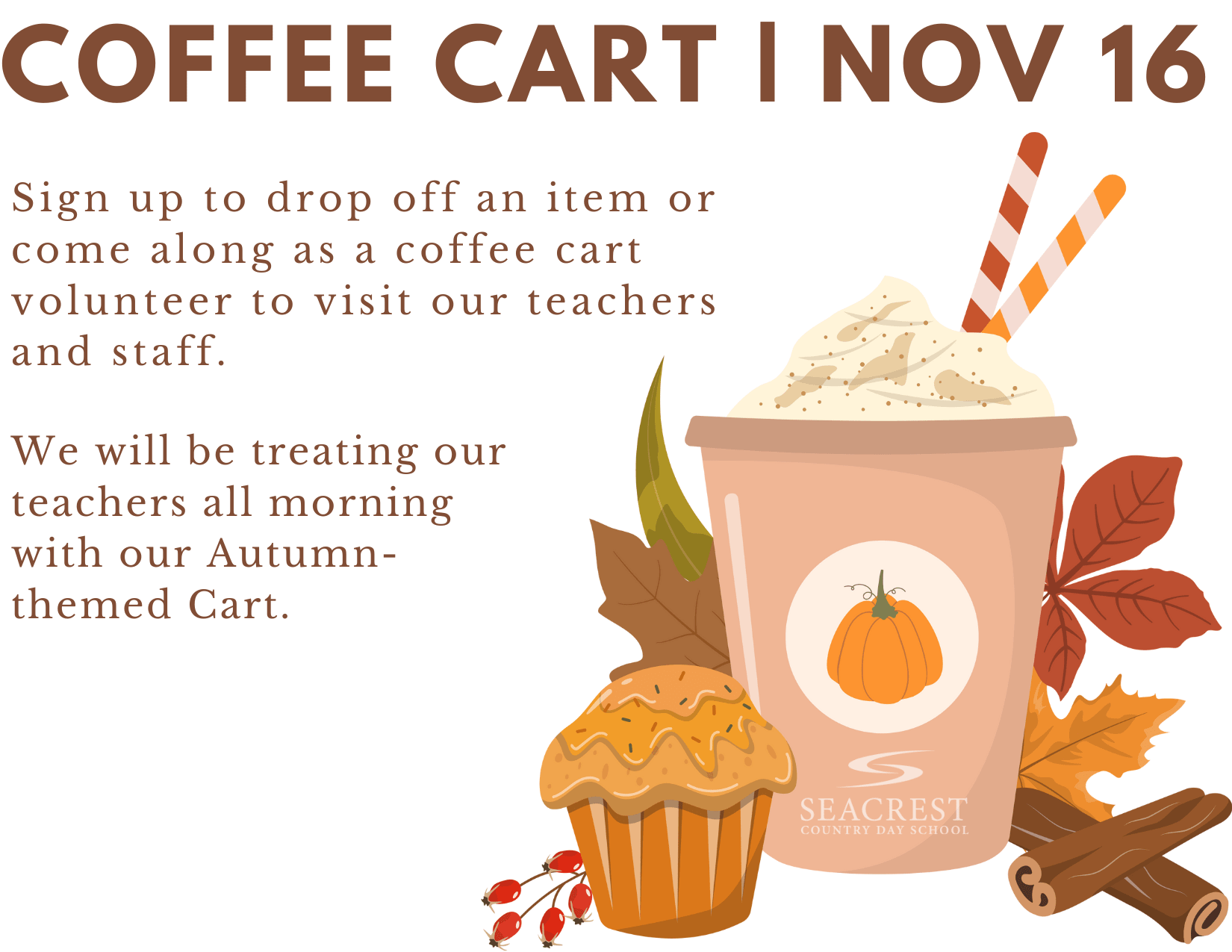 Sign Up for Coffee Cart
