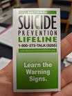 Suicide Prevention Card
