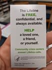 Suicide Prevention Card Back