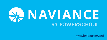 The Naviance by PowerSchool Logo. #MovingEduForward