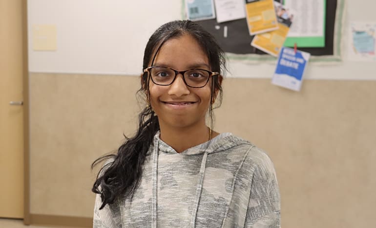 Richland High sophomore Advaitha Motkuri