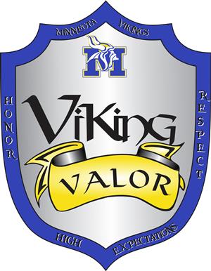 Viking Valor shield logo