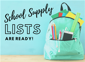 School Supplies Needed – Concordia Charter School