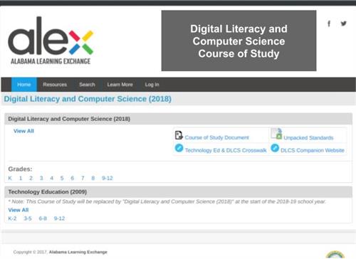 Technology Scope and Sequence - Guntersville High School