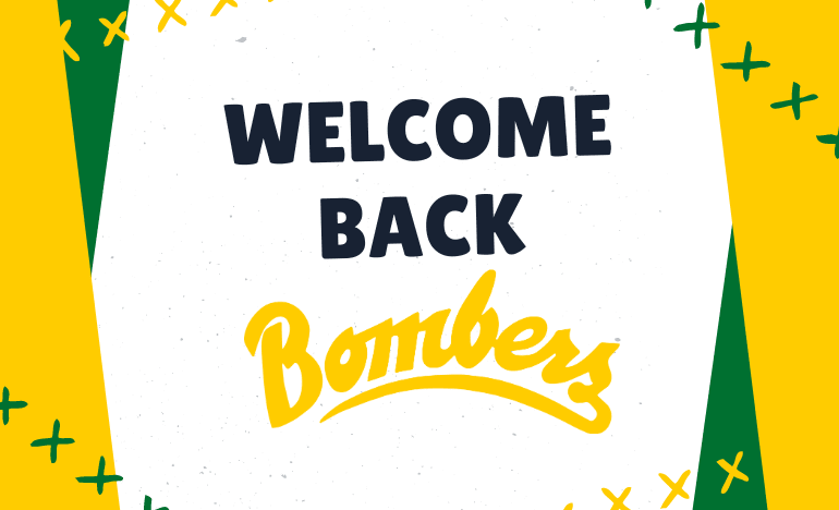 Welcome Back Bombers