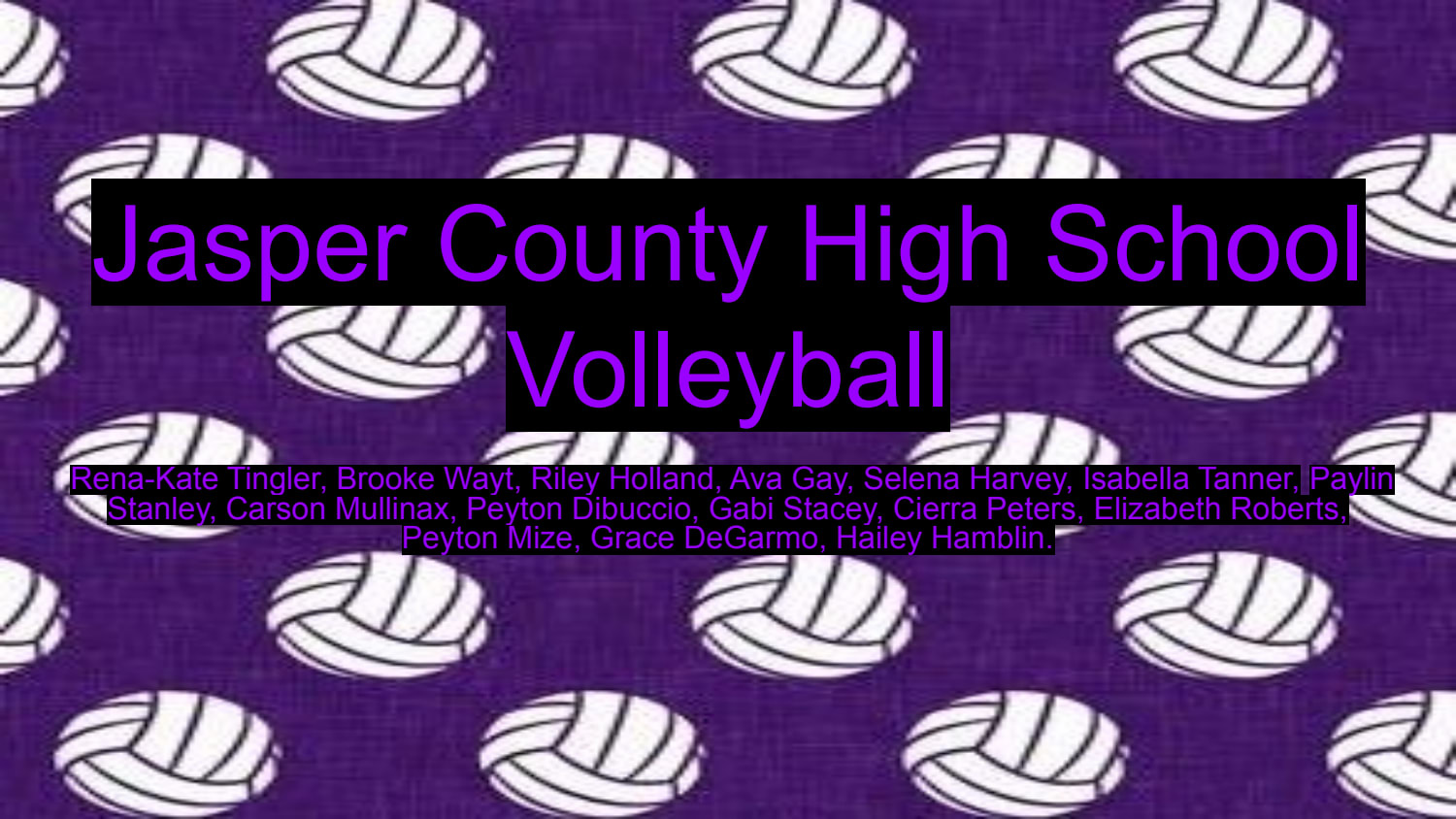 Stanley County Varsity Volleyball - Stanley County School District