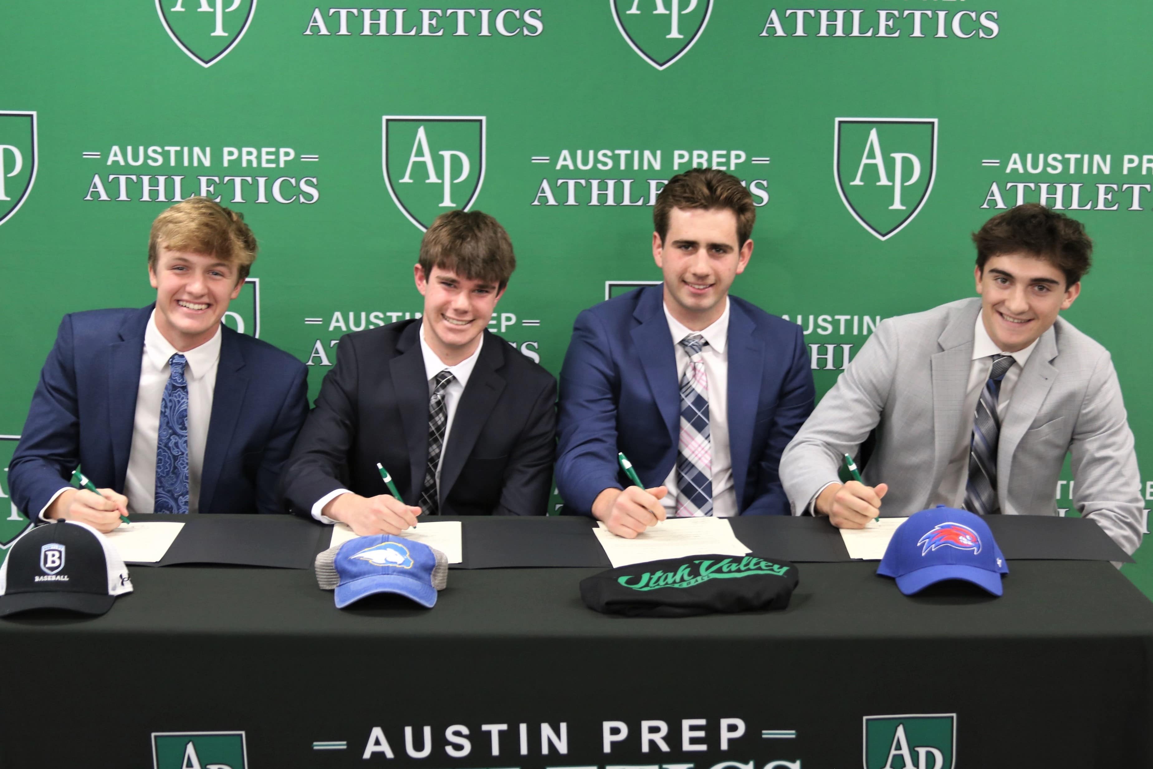 Austin Prep student-athletes signed National Letters of Intent on National Signing Day.