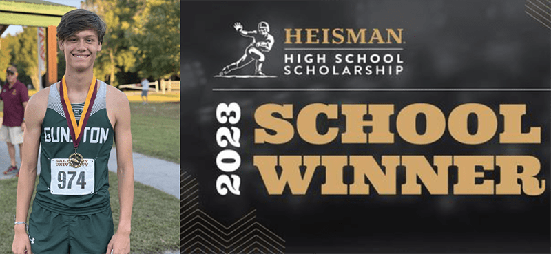 Colin Hallmark'24 Awarded Heisman Scholarship