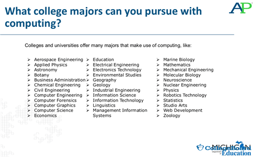 High School Computer Science - Ann Arbor Public Schools