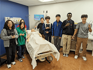 GSMST students at a STEM Site