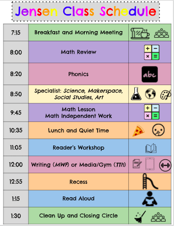 Class Schedule