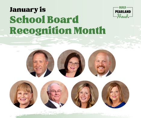 District celebrates School Board Recognition Month | Pearland ISD News