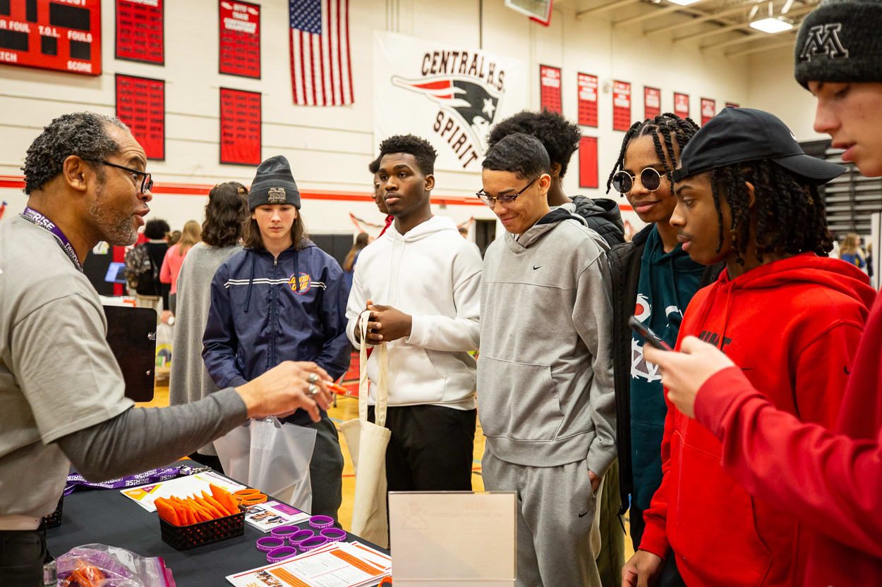 Central High School, St. Paul — Boarding
