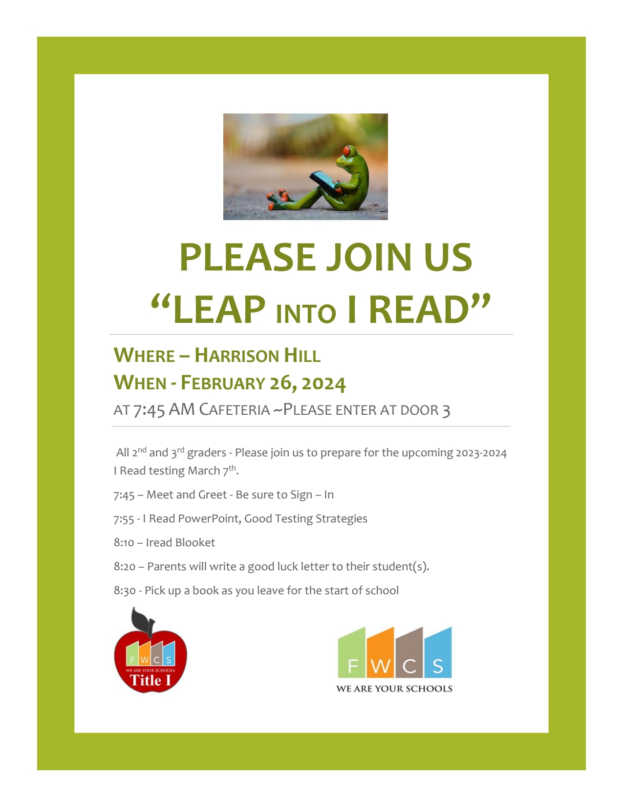 Let's Leap - Reading Schools