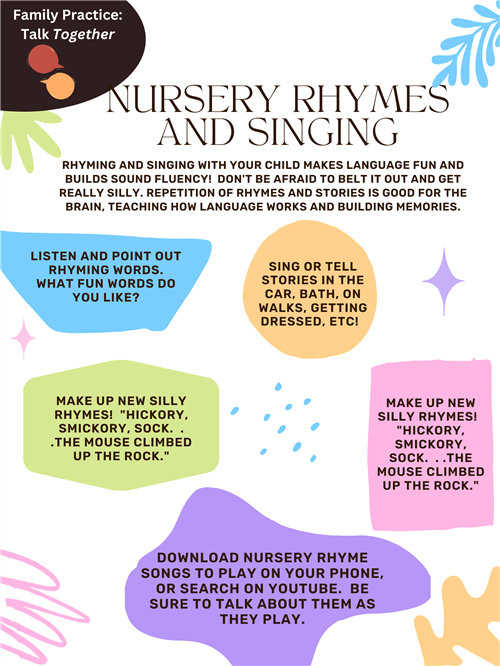 Singings and Nursery Rhymes - Bismarck School District 1