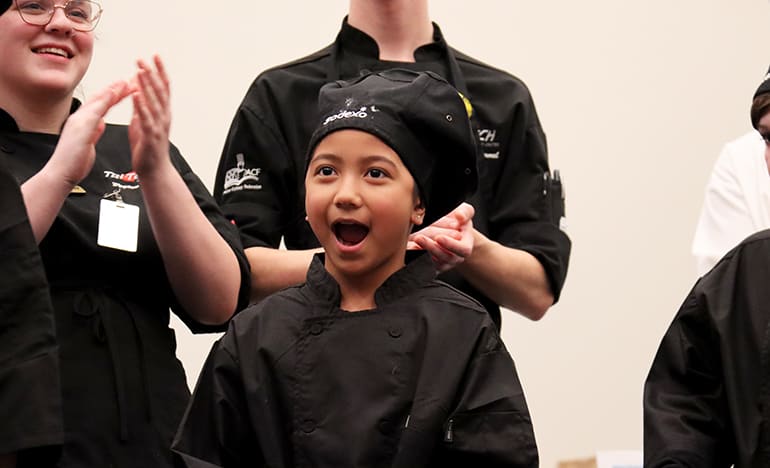 Future Chef Aria Torres