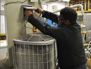 HVAC Training Program at Onslow County Schools