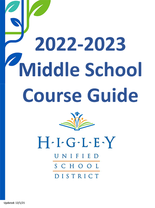 2022-2023 Middle School Course Guide