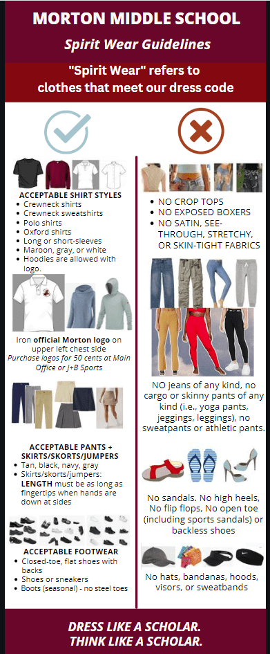 Spirit Wear - James Madison Morton Middle School Spirit Wear - James Madison Morton Middle School
