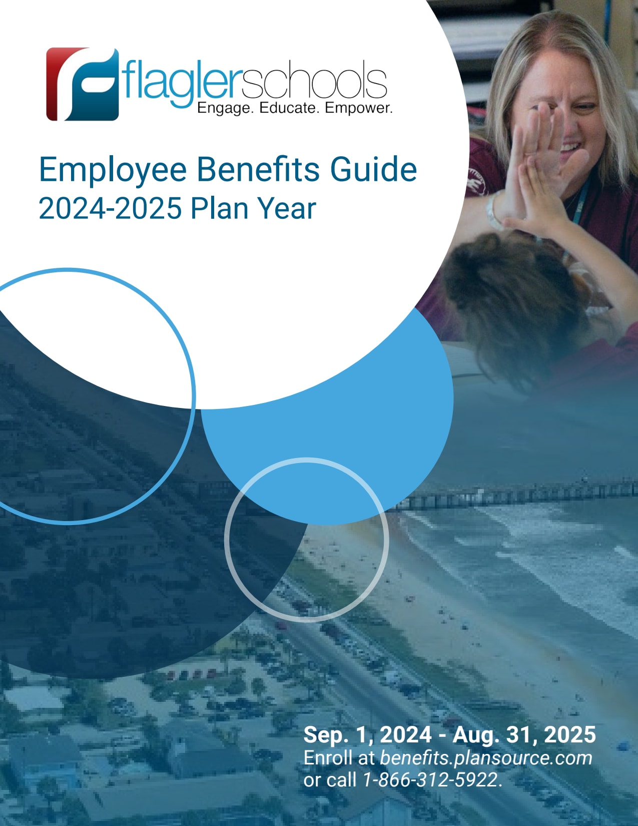 First page of the PDF file: FlaglerCountySchoolsBenefitGuide_Final_Digital