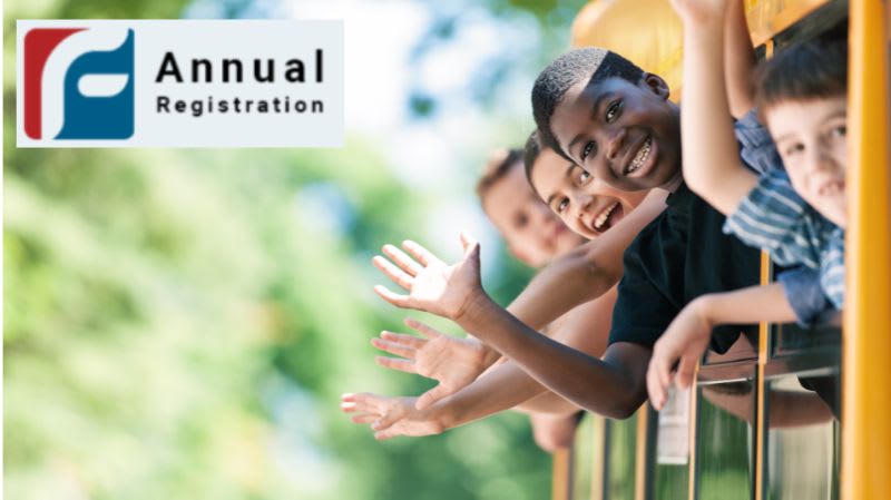 Annual Registration Logo Button PNG