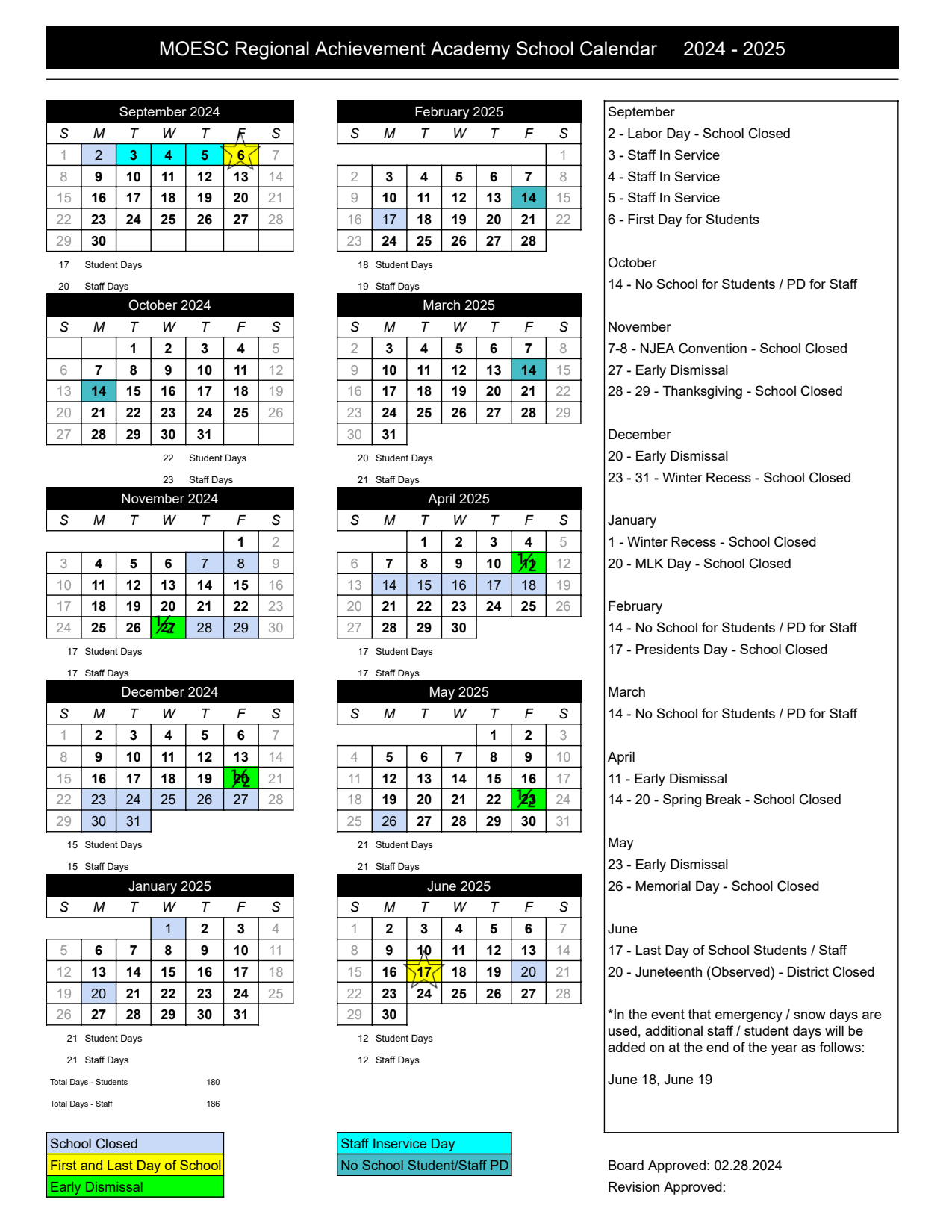 New Jersey School Calendar 2025 2026 Suki Zandra