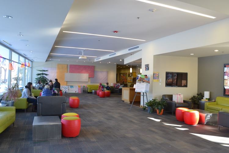 Hambidge Commons community gathering space at Stanley