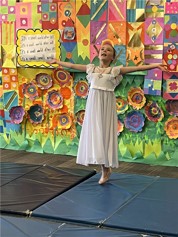 Stanley student performing dance