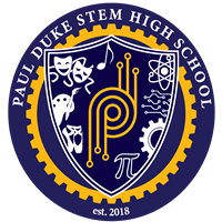 Paul Duke STEM High School Crest