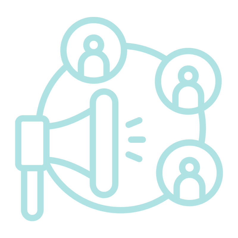 Community and PR icon