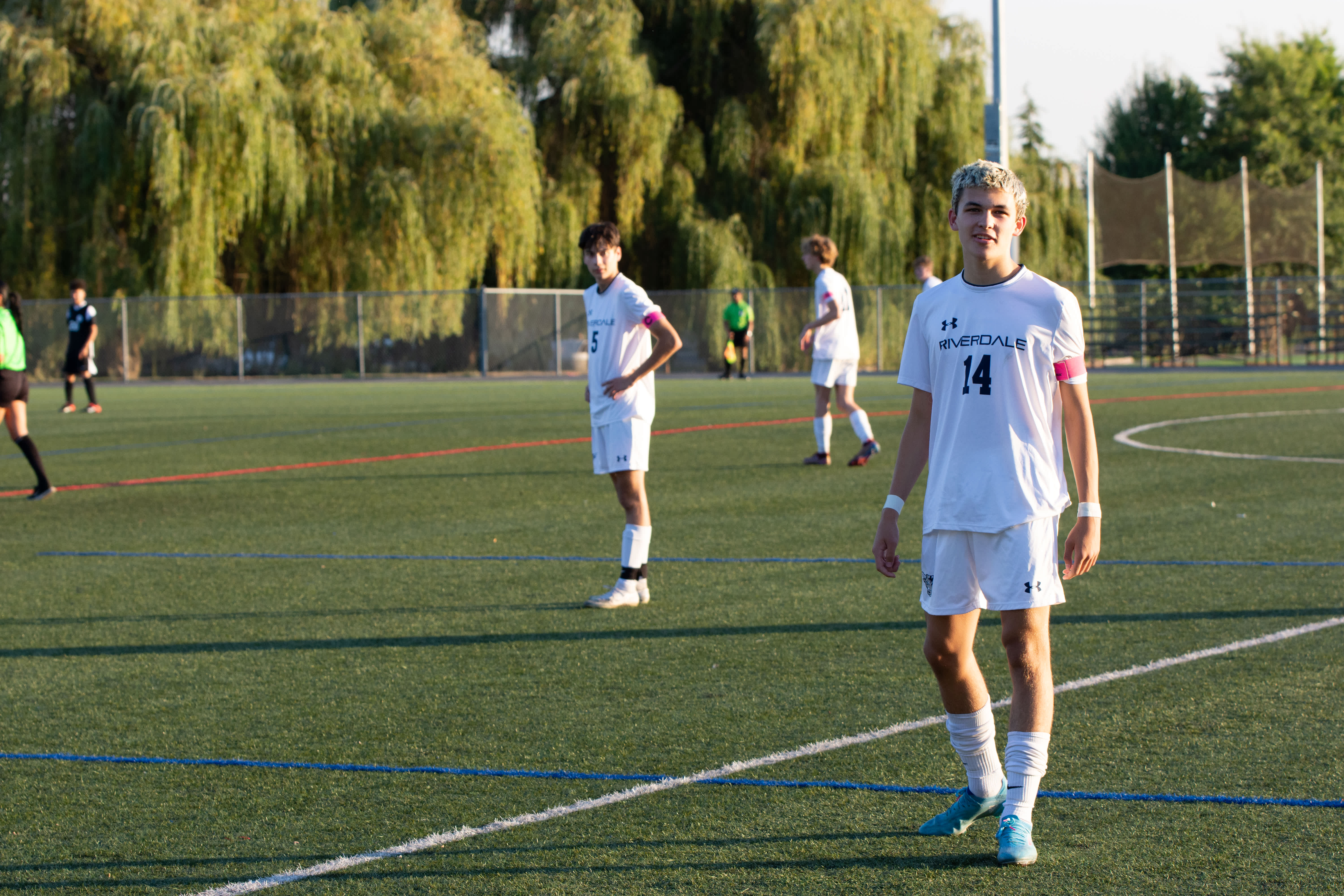 Riverdale High School soccer player