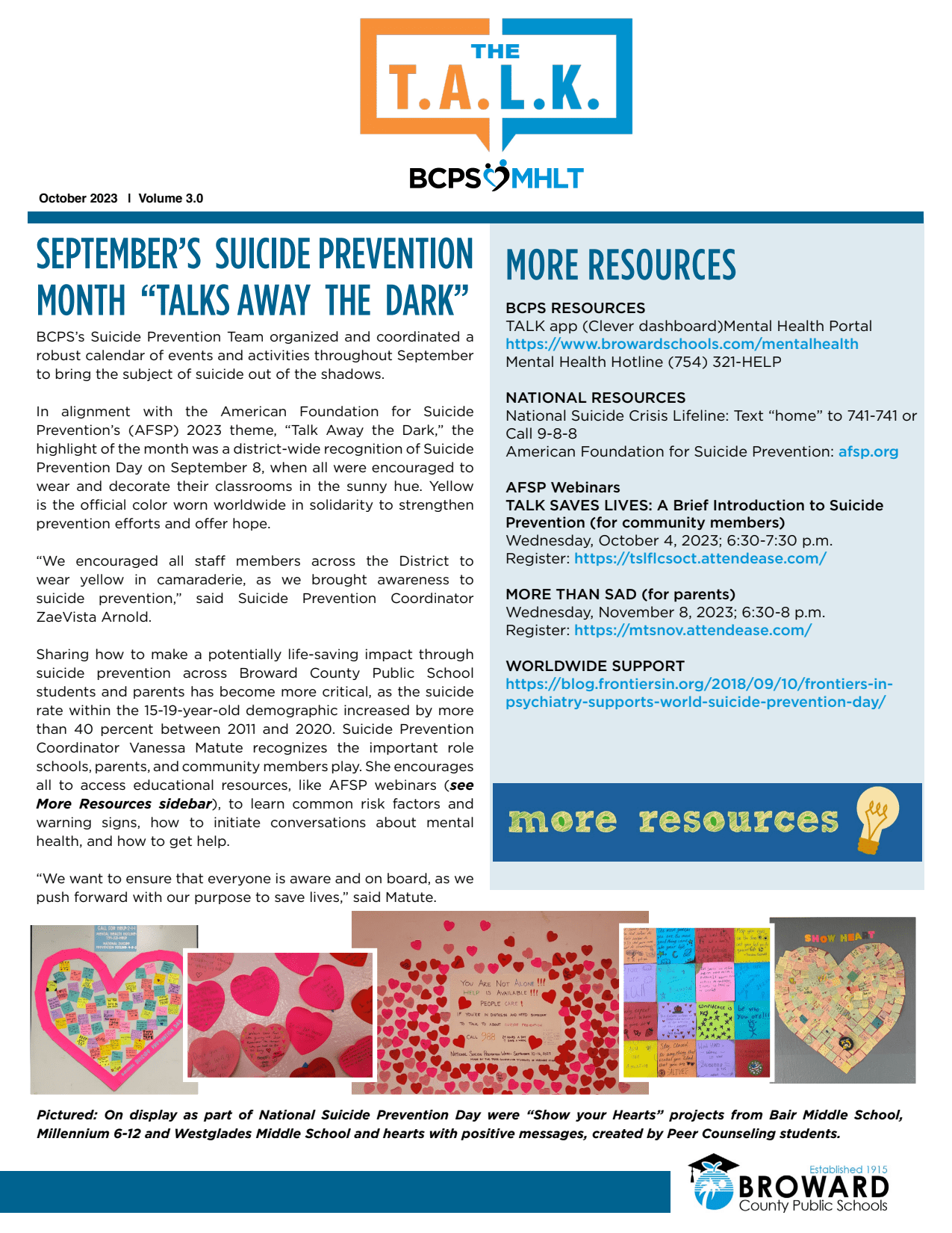 First page of the PDF file: BCPS_MHLT-Newletter-October_2023_Final