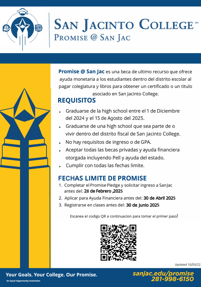 Promise Flyer 2025-Spanish