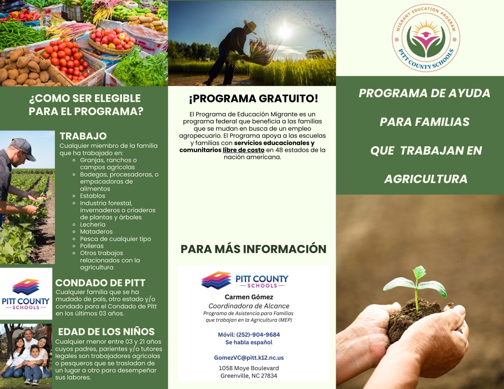 First page of the PDF file: Pitt_MEP_Logo_Spanish_Brochure