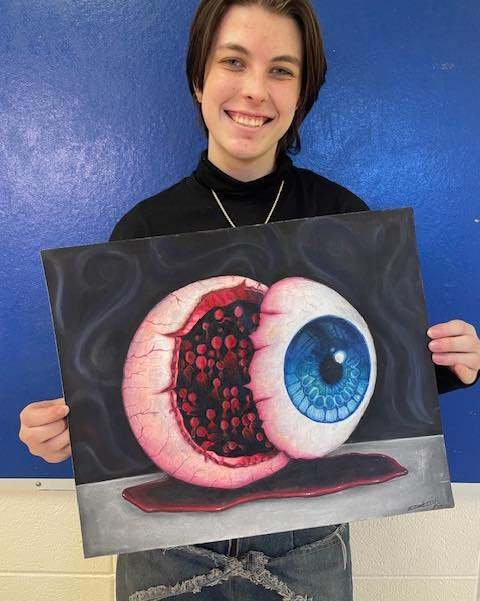 eye painting