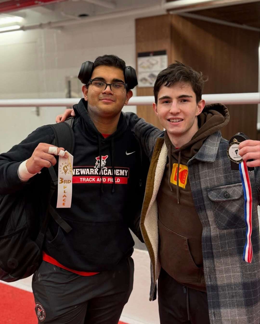 Boys' Winter Track Finishes Second at Prep Championship