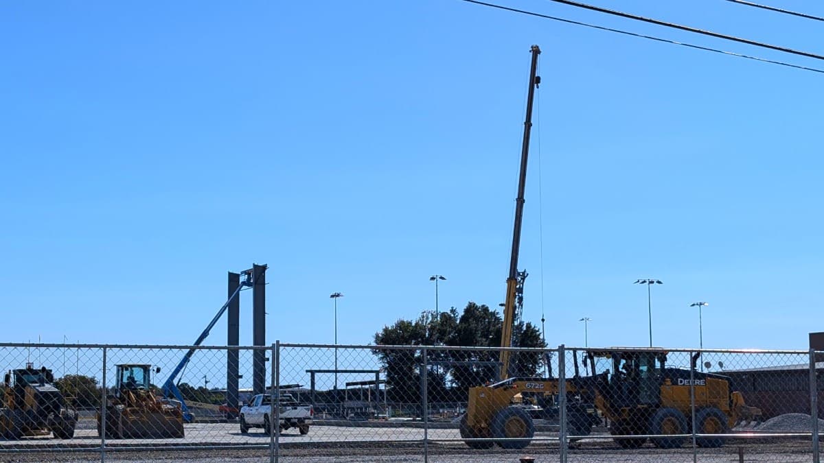 Construction progress on November 6, 2024