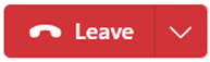 screen shot of the Leave button