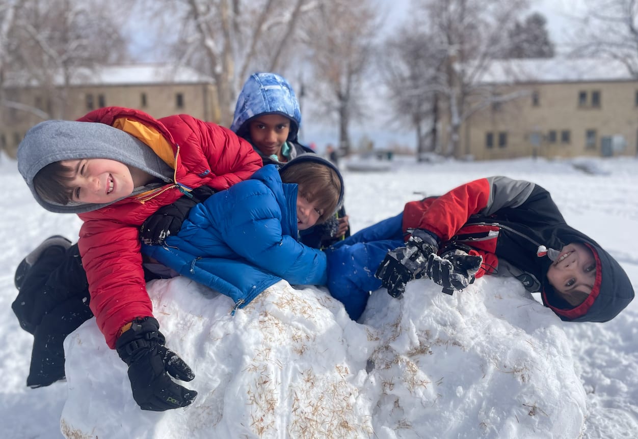 Stanley students learning through play and experience