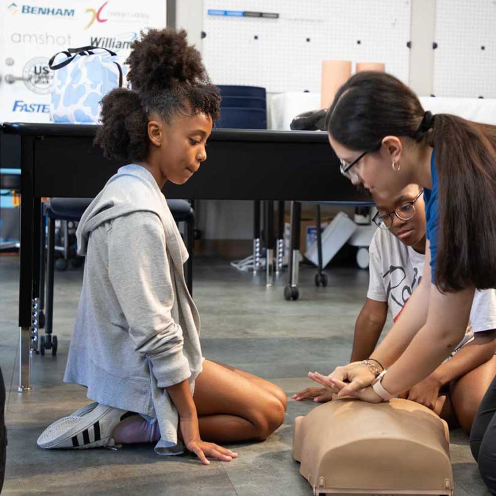 CPR demonstration