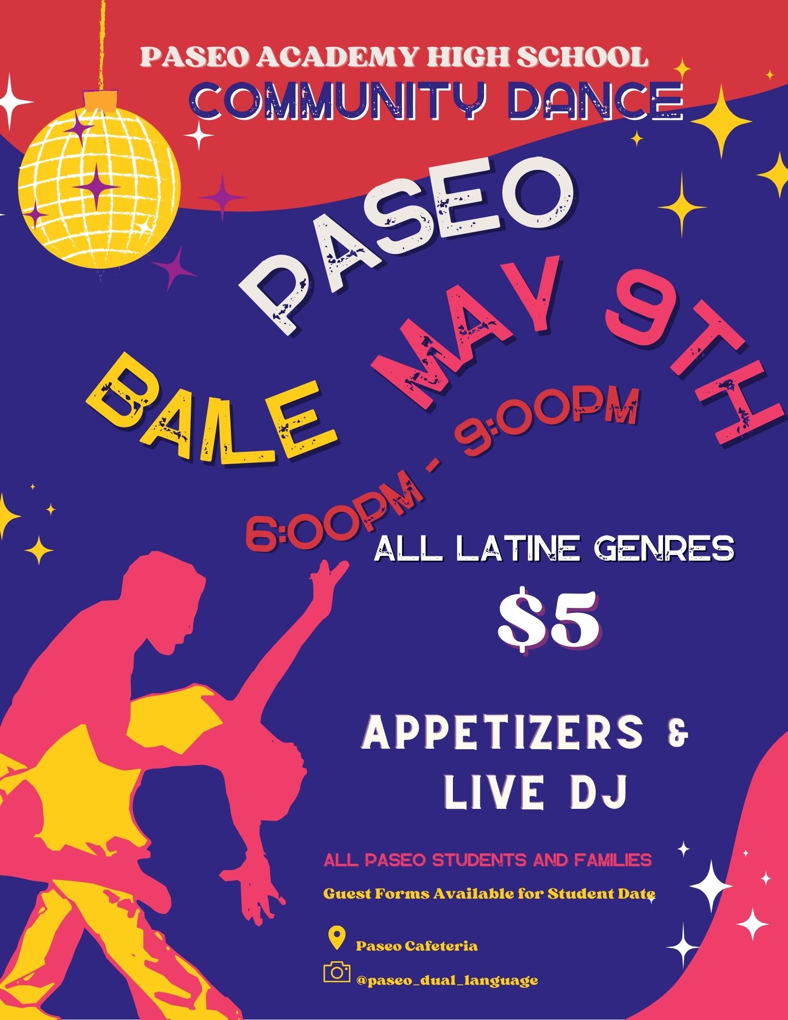 Paseo Baile Poster