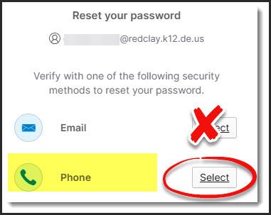 Password Reset - Red Clay Consolidated School District
