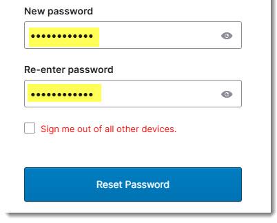 Password Reset - Red Clay Consolidated School District