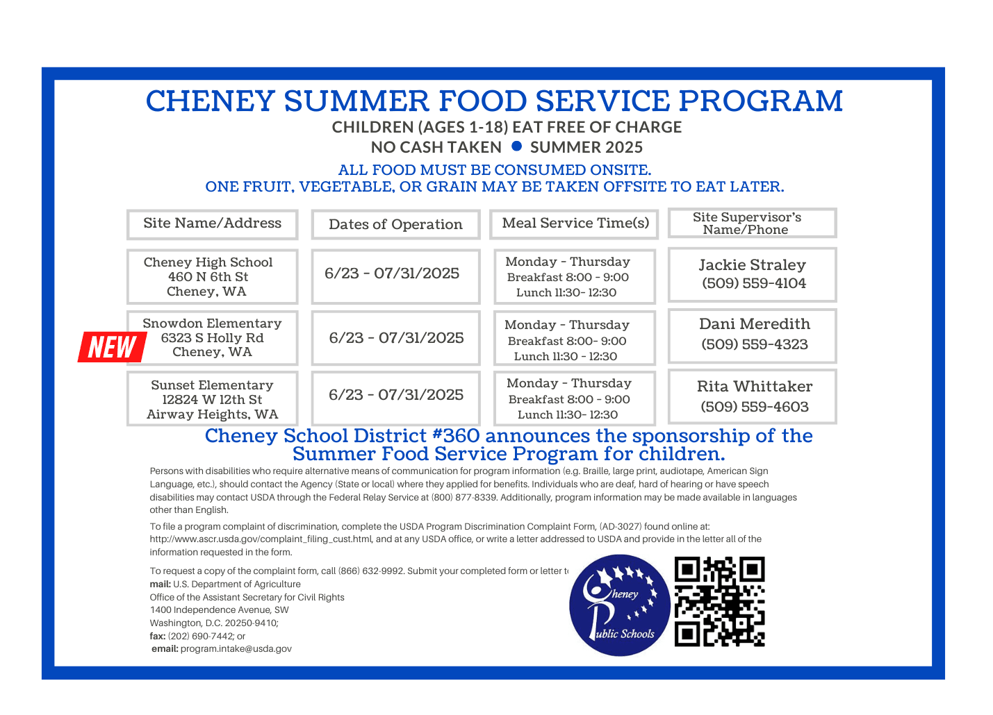Employment Opportunities Cheney School District