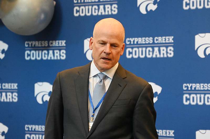 Noel Wallace, chairman, president and CEO of Colgate-Palmolive Company and Cypress Creek class of 19…