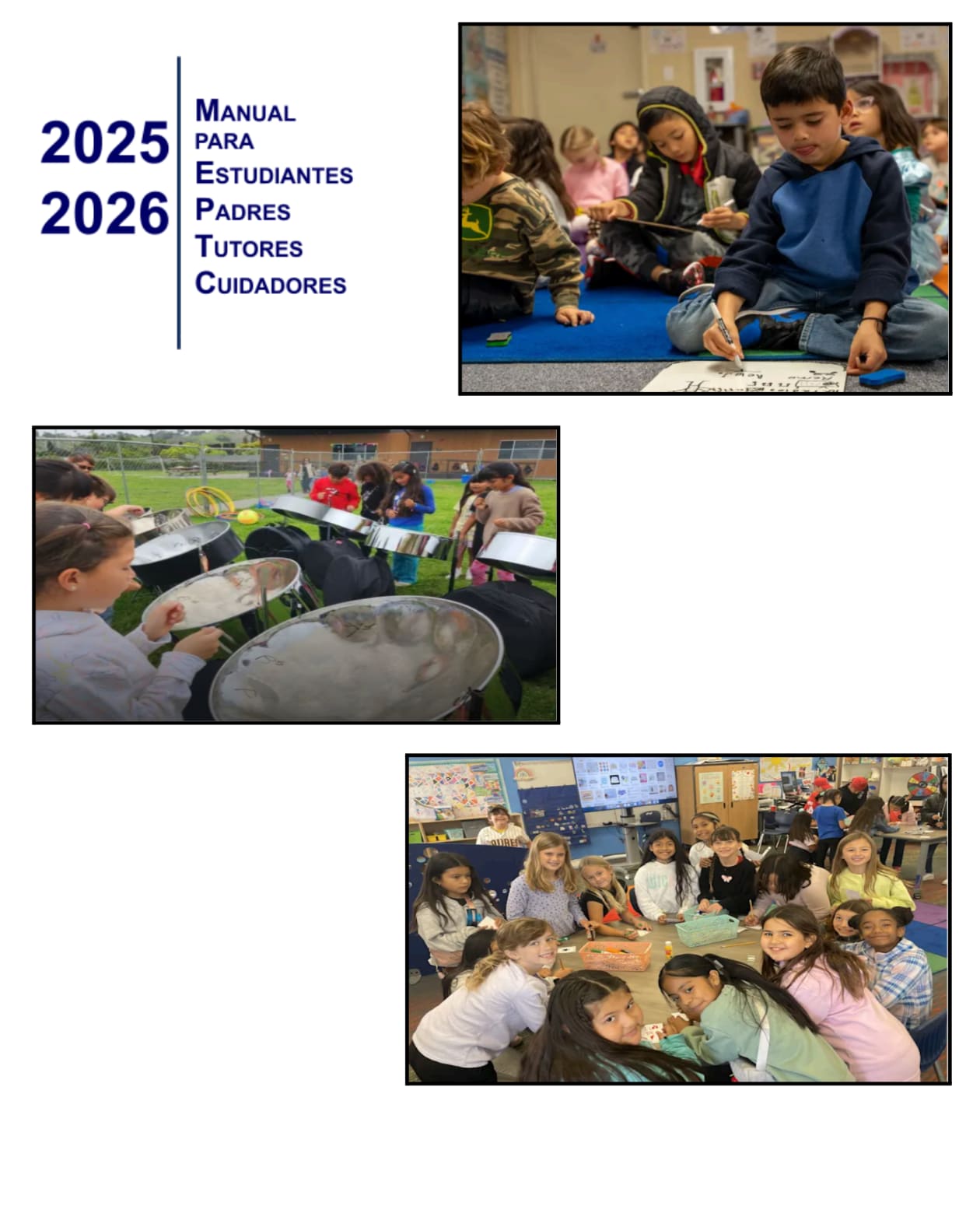 Portada del Manual Estudiantil en Español