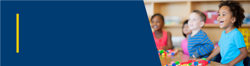 Happy children in a classroom